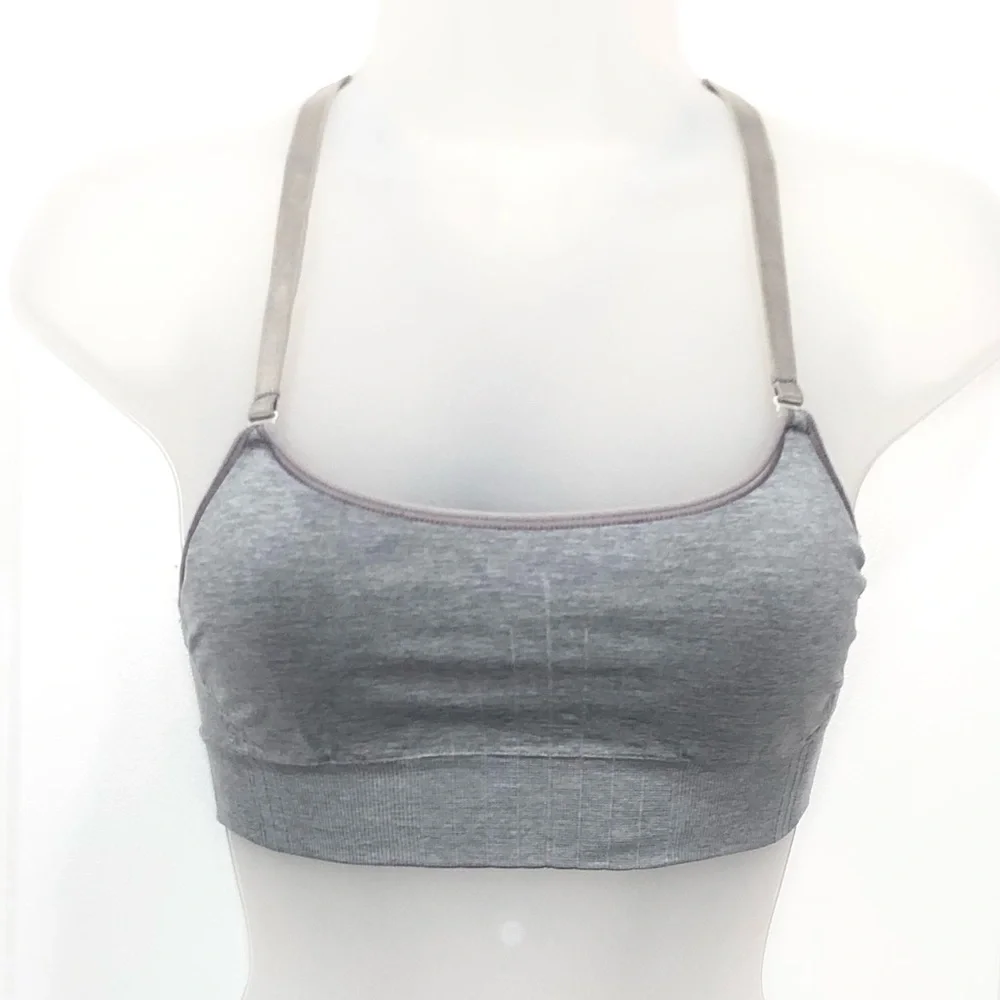 Champion c9 Seamless Sports Bra - XS - Light Grey/ Grey - Picture 3 of 8